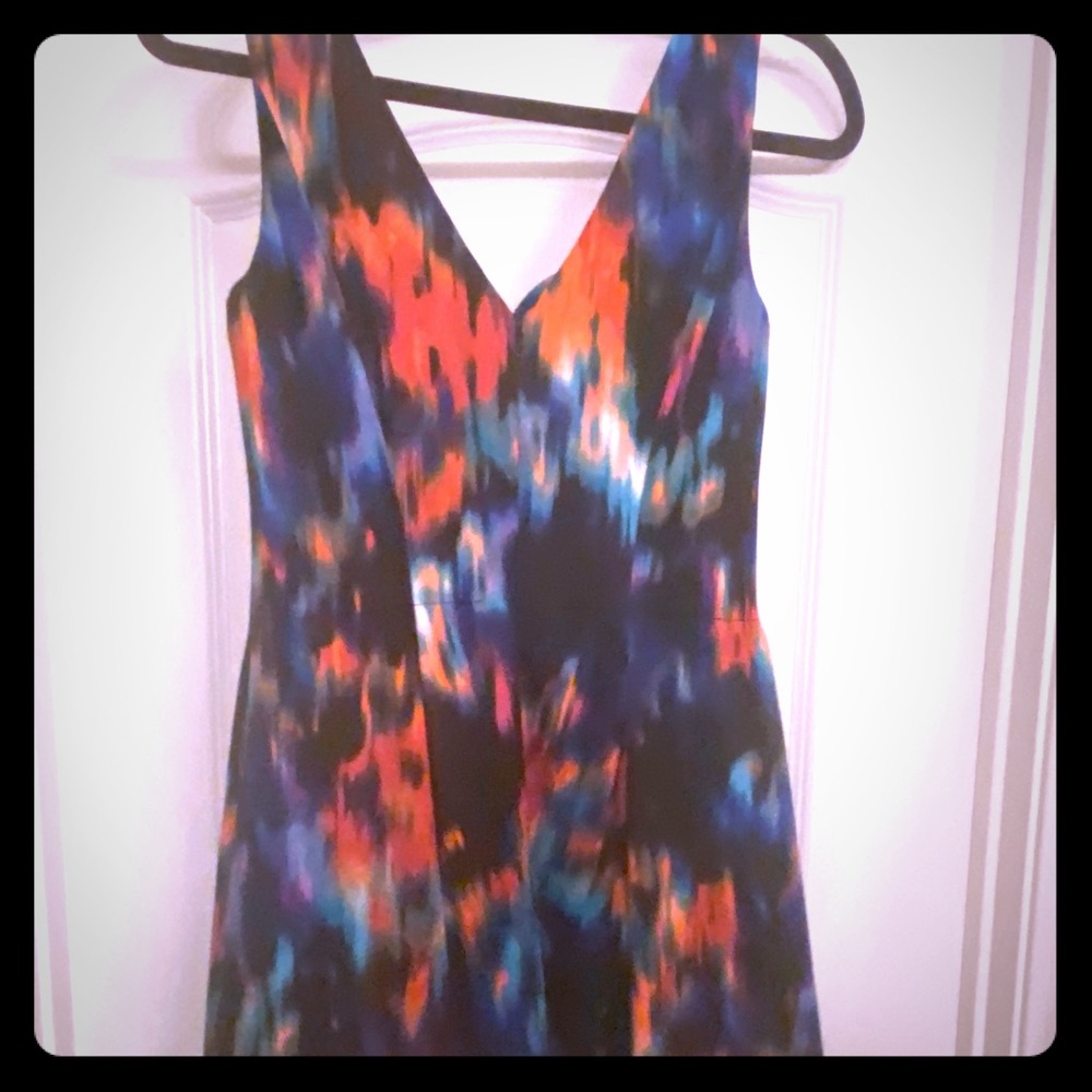 Colorful Calvin Klein dress